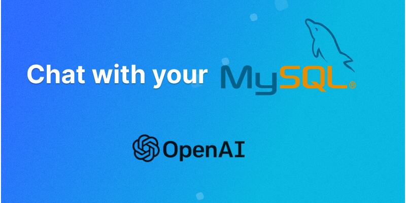 Chat with MySQL Database using AI | ChatGPT Tutorial