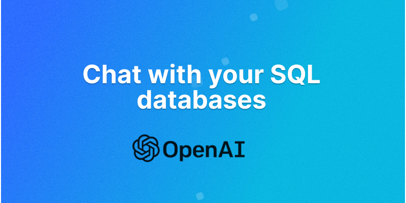 use natural language to generate sql queries