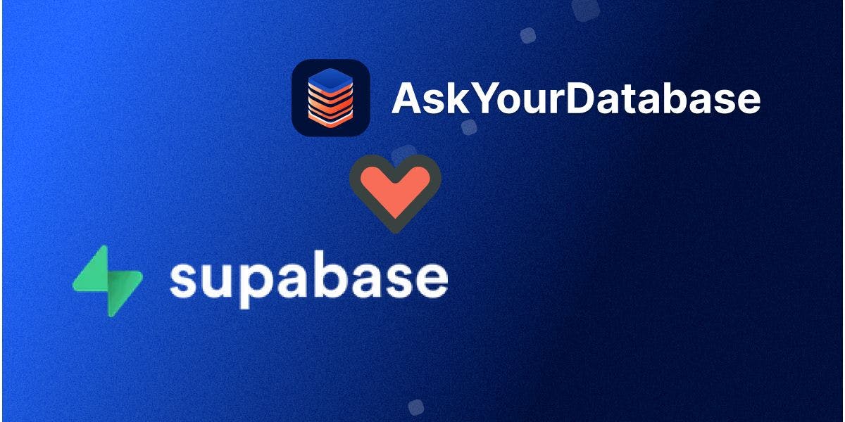 Chat with Supabase PostgreSQL using AI